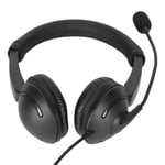 Usb Wired Headset Noise Reduction Computer Headphone With Mic For Call Cen Part