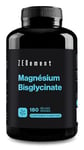 Magnésium Bisglycinate - Haute Teneur 350 mg de magnésium élémentaire/dose journalière - 180 gélules, soit une provision de 3 mois - Supérieure au Magnésium Marin - Stress, Fatigue, Sommeil