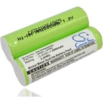vhbw Batterie compatible avec Philips Norelco 6735A/X, 6756X, 6756X/A, 6826XL, 6828XL rasoir tondeuse électrique (2000mAh, 2,4V, NiMH)