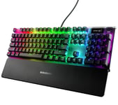 STEELSERIES Apex 7 Mechanical Gaming Keyboard - Red Switches, Black