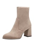 Tamaris Femme 1-25057-43 Botte Tendance, Suédine Taupe, 41 EU