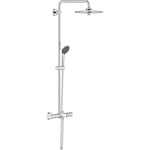 GROHE VITALIO JOY 260 DUSJSETT M/KAR- OG DUSJBATTERI KROM