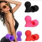 Nipple Sucker Enlargement Cupping Vacuum Suction Enlarger Enhancer Soft Silicone