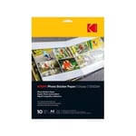 Kodak Självhäftande Blankt Fotopapper 120 GSM A4