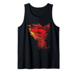 Superman Strength Man Of Steel Tank Top