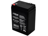 Xtreme Uppladdningsbart Batteri 6V/4Ah (82-202)