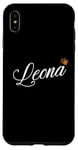 Coque pour iPhone XS Max Leona Custom Name - Leona for Women Kids Toddlers