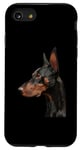 Coque pour iPhone SE (2020) / 7 / 8 Dobermann Pinscher