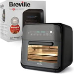 Breville Halo Rotisserie Digital Air Fryer & Oven, 10L, Black and Grey (VDF127)