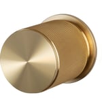 Buster + Punch Door Knob Double Sided Cross, Brass Messing
