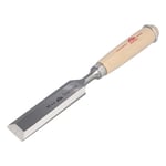 Stubai 357501 Ciseau de menuisier avec manche en bois, Argent/beige, 30 mm