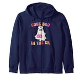 Code Boo In The Er Nurse Halloween Boo Zip Hoodie