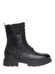 NeroGiardini Leather NG Logo Biker Boots