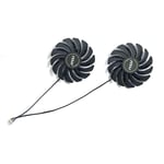 Ventilateur de ponçage pour gelée GTX 1660 1660Super 1660TI VENTUS XS,85mm,4 broches,PLD10010S12HH GTX1660TI,refroidissement de carte graphique GPU - Type 2 FAN