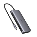 UGREEN USB-C 9-i-1-adapter til HDMI/VGA/USB-A/SD/Micro SD/Ethernet/PD