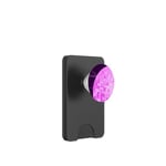 Disco Ball 70s 80s Retro Pink Disco Ball PopSockets PopWallet pour MagSafe