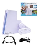 Lexibook, Console de Jeu TV avec 2 manettes sans Fil, 250 Jeux, Graphiques 32-Bits, Connecteur TV, JG7440, Blanc