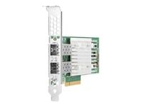 Intel E810-XXVDA2 - Adaptateur réseau - PCIe 4.0 x8 - 25 Gigabit SFP28 x 2 - pour Edgeline e920; ProLiant DL20 Gen10, DL325 Gen10, DL360 Gen10, DL380 Gen10, ML30 Gen10