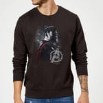 Sweat-shirt Avengers Endgame Thor Brushed Homme - Noir - S