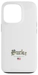 Coque pour iPhone 13 Pro Burke Gothic Design Camouflage Version