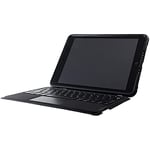 OtterBox UnlmitED Keyboard Case for iPad 10.2-Inch (7th gen 2019 / 8th gen 2020 / 9th gen 2021), Protective case with ITALIAN Keyboard, Tested to Military Standard, Clear/Black, No Retail Packaging