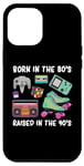 Coque pour iPhone 13 Pro Max Born The 80's Raised In The 90's Hip Hop Themed Party