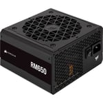 Bloc d'alimentation - CORSAIR - Alimentation RM650 - 650W - 80 PLUS GOLD - Modulaire - Noir