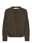 Alphagz Button Cardigan Tops Knitwear Cardigans Green Gestuz