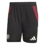 Manchester United Shorts Tiro 24 - Svart - adidas, storlek Medium