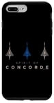 Coque pour iPhone 7 Plus/8 Plus Spirit Of Concorde Avion Trio