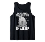 Bear Hunting Funny Wildlife Animals Hunt Tank Top