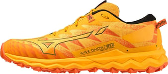 Mizuno Wave Daichi GORE-TEX Mens Trail Running Shoes Orange Waterproof GTX Run