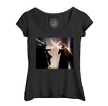 T-Shirt Femme Col Echancré Dark Vador Contre Obiwan Kenobi