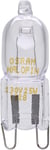 OSRAM Halopin Special Oven Bulb, 230v 25w G9 Halogen Capsule, Used by Bosch NEF