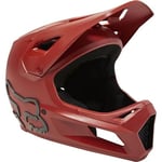 Fox Racing Fox Bike Helmet Rampage Ce/Cpsc Matte Black L Casque Adulte Unisexe, Rouge, L
