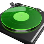 Skivspelarmatta Skivtallrik Slipmat: Akryl Skivspelarplatta Vinyl Slipmattor för Skivspelare