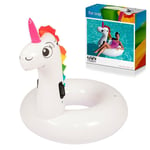 Ceinture de Sauvetage Bouée Licorne 136 X 131 CM Piscine Mer Gonflable Été 3432