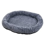 JACK AND VANILLA, Lit pour Chat, Cat Basket Donut, Modèle Scale, Couleur Gris, Taille 45 x 40 cm