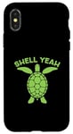 iPhone X/XS Sea Turtle Ocean Shell Yeah Turtle Lover Case