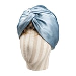 (ilmainen kokosininen) 100 Mulberry Silk Turban Bonnets Naisten Kierretty Sleeping Night Cap 19 Momme Pure Silk Hair Wrap Lippis kiharaisille naisille