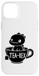 Coque pour iPhone 14 Plus Dinosaure drôle Tea-Rex T-Rex Dinosaure