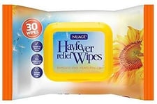 30 Wipes Nuage Hayfever Allergy Relief Wipes Hands Face Traps Pollen Dust Pet