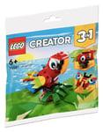 Lego Creator 3-en-1 Perroquet tropical 30581 papillon