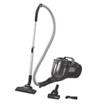 Hoover HP1 Powerful Compact Cylinder Vacuum Cleaner for Hard Floors & Carpets, Includes Pet Nozzle, EPA Dust Filter, 2L Bin Capacity, Onboard Accessories, 8.2m Working Radius, 700W [HP120PET]