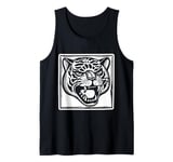 Panther Illustration Tank Top