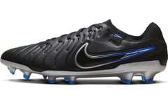 Nike Homme Legend 10 Pro Chaussure de Football, Black Chrome Hyper Royal, 42 EU