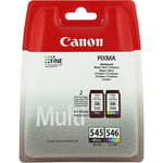 Cartouche Toner Encre Original Canon PG-545 CL-546 Noir + Couleur