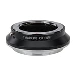 Fotodiox Pro Lens Mount Adapter, Contax/Yashica (CY) SLR Lens to Fujifilm G-Mount GFX Mirrorless Digital Camera Systems (such as GFX 50S and more)