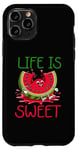 iPhone 11 Pro Melon Summer Fruit Watermelon Lover Fresh Cool Joke Case