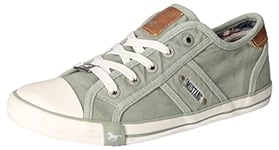 Mustang 1099-310-750, Baskets Basses Femme, Vert Pastel, 39 EU